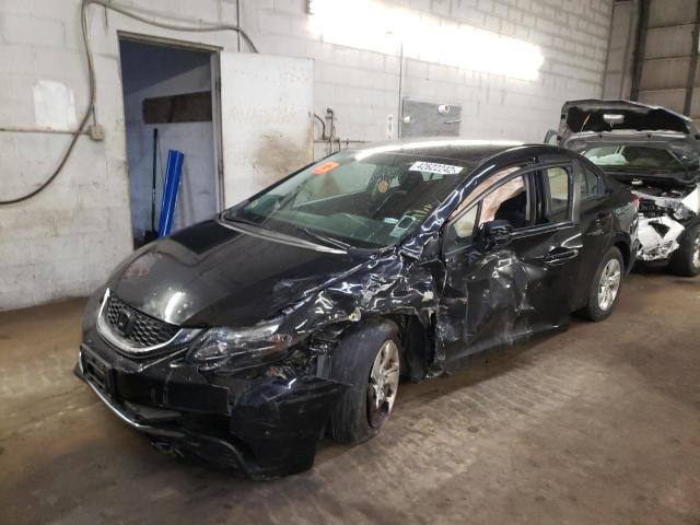 Photo 2 from auction – 2015 HONDA CIVIC LX with VIN 19XFB2F52FE293645