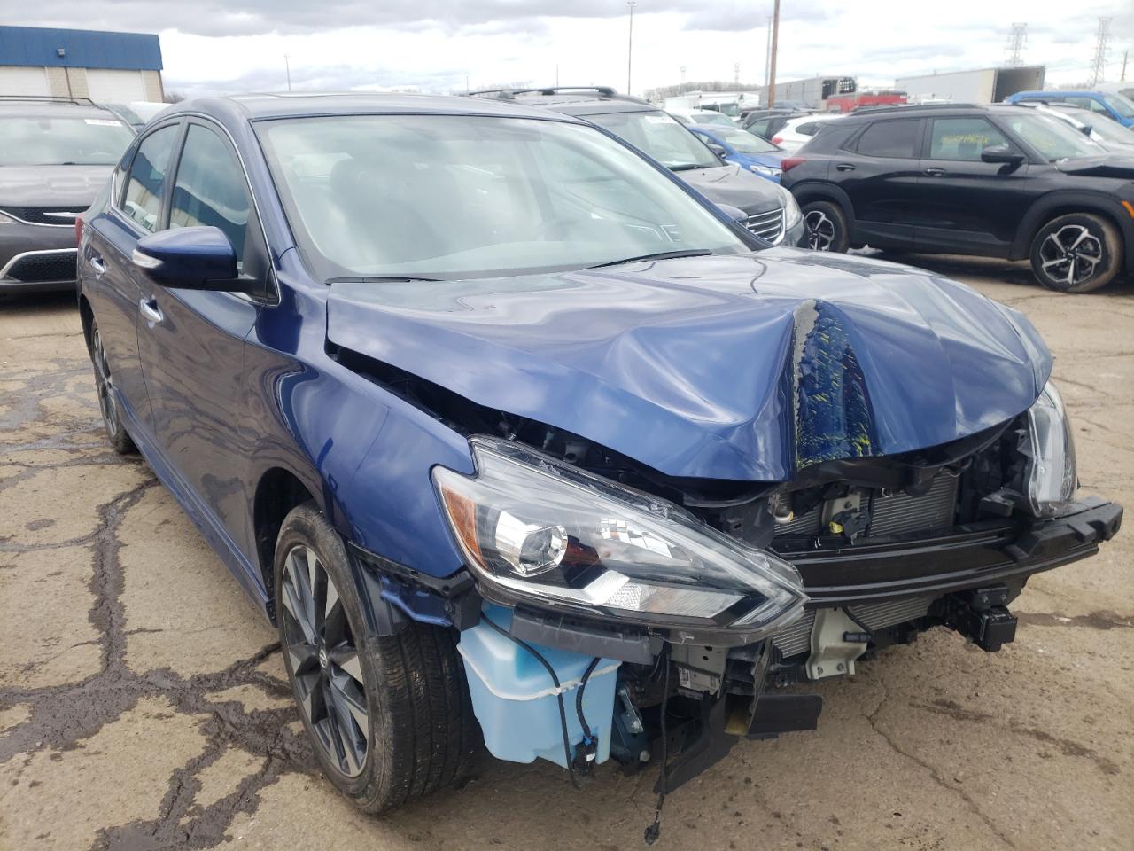 Photo 1 from auction – 2018 NISSAN SENTRA SR with VIN 3N1CB7AP7JY228891