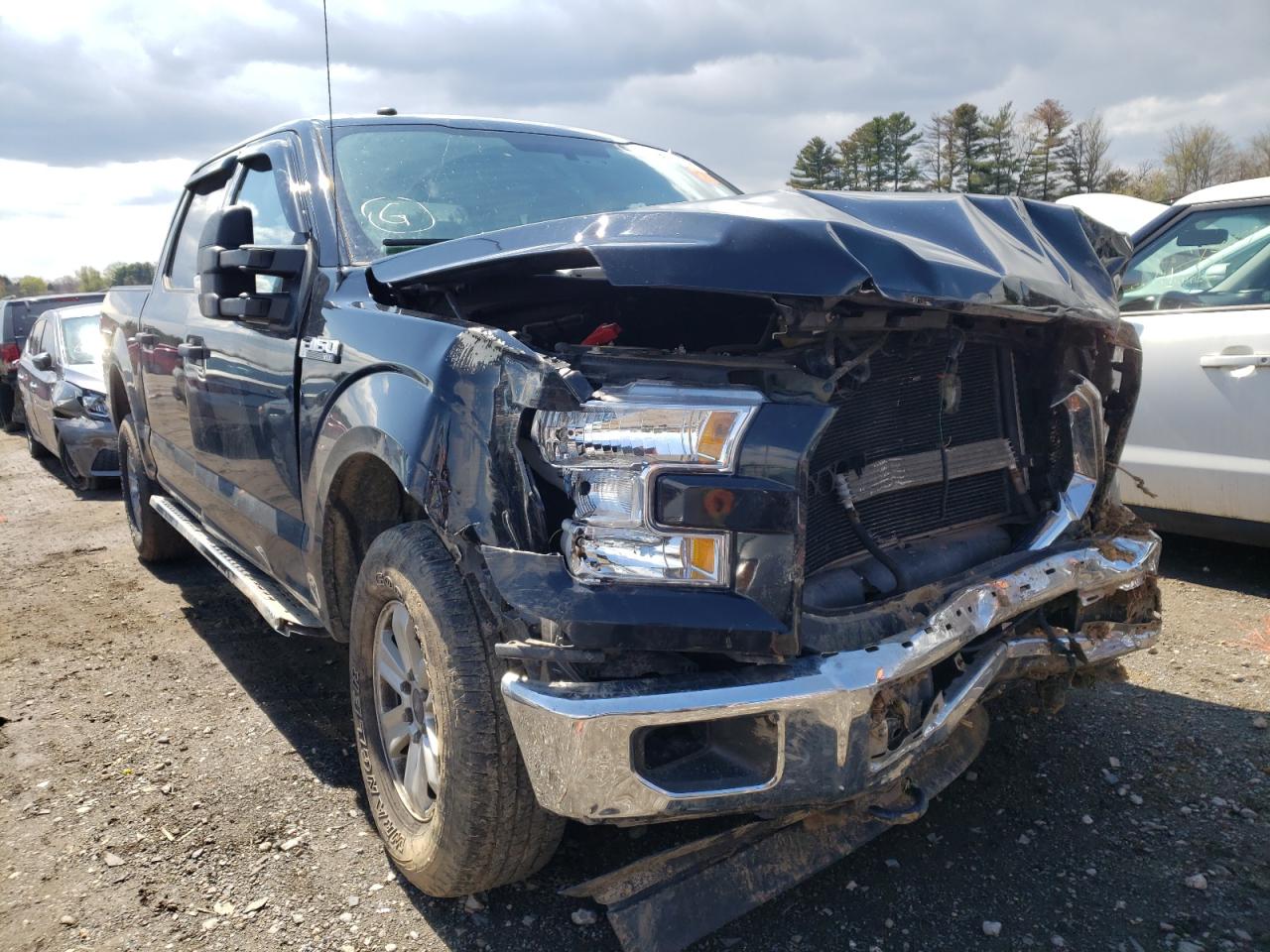 FORD F150 SUPER 2017 with VIN 1FTEW1EF1HFC68300 - Photo from auction