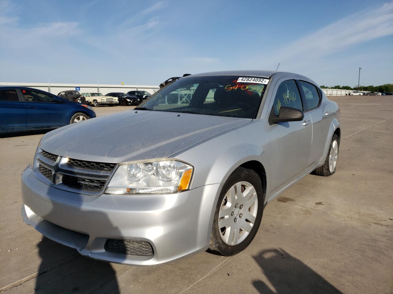 Photo 2 from auction – 2011 DODGE AVENGER EX with VIN 1B3BD4FG9BN540592