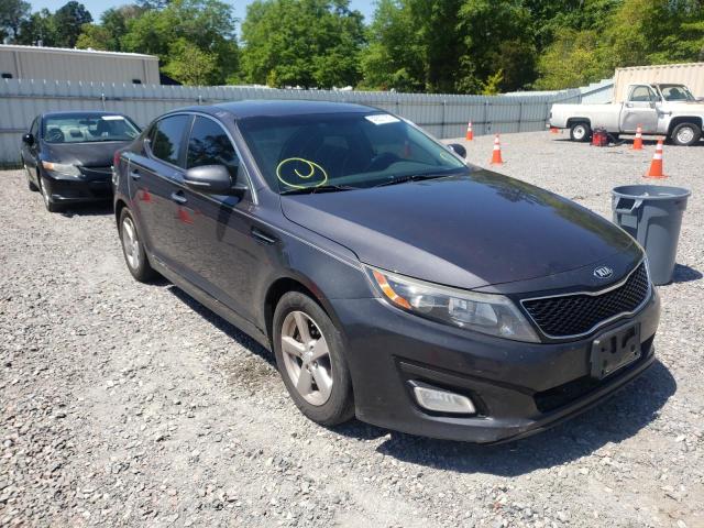KIA OPTIMA LX 2015 with VIN 5XXGM4A7XFG428607 - Photo from auction