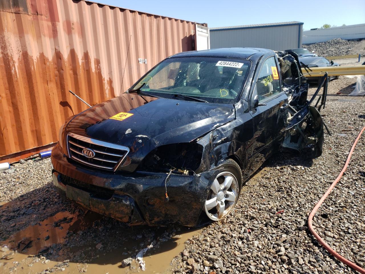 Photo 2 from auction – 2008 KIA SORENTO EX with VIN KNDJD735485816345