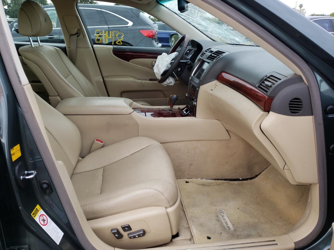 Photo 5 from auction – 2007 LEXUS LS 460 with VIN JTHBL46F475051189