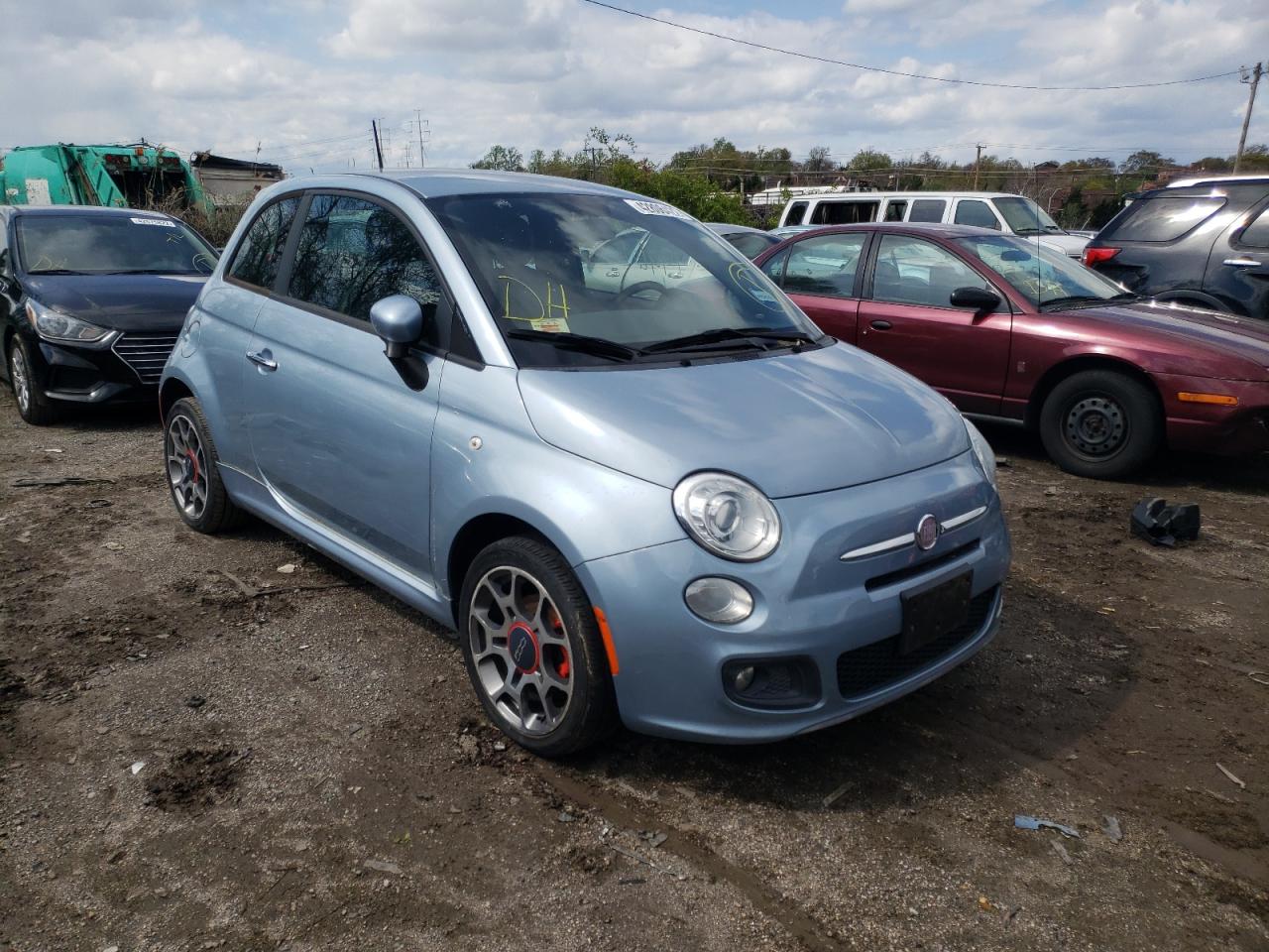 Photo 1 from auction – 2013 FIAT 500 SPORT with VIN 3C3CFFBR9DT513657