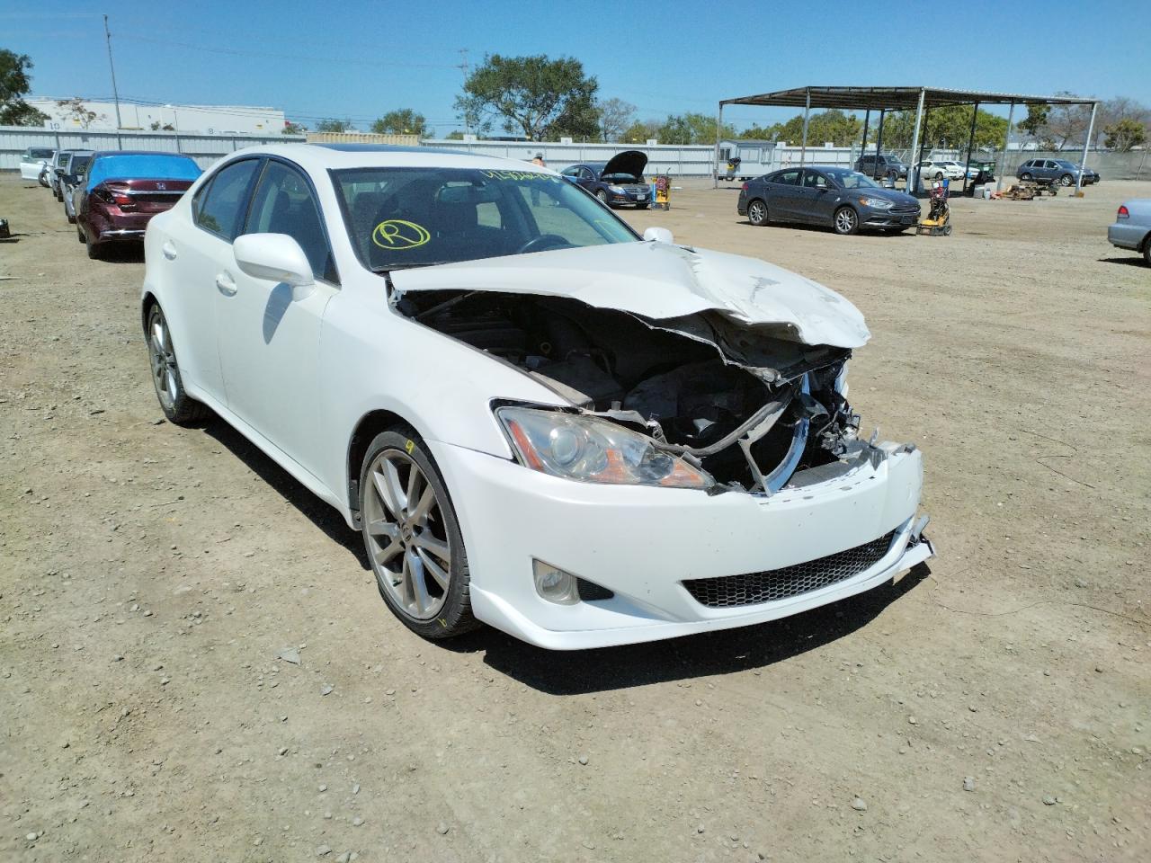 LEXUS IS 250 2008 with VIN JTHBK262985051274 - Photo from auction