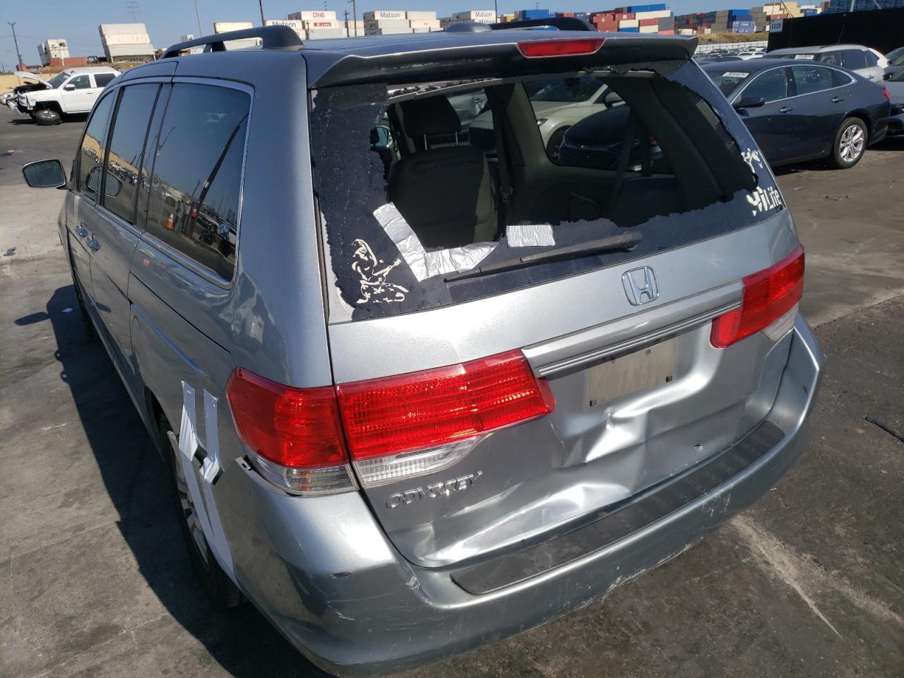 Photo 9 from auction – 2009 HONDA ODYSSEY EX with VIN 5FNRL38759B035391
