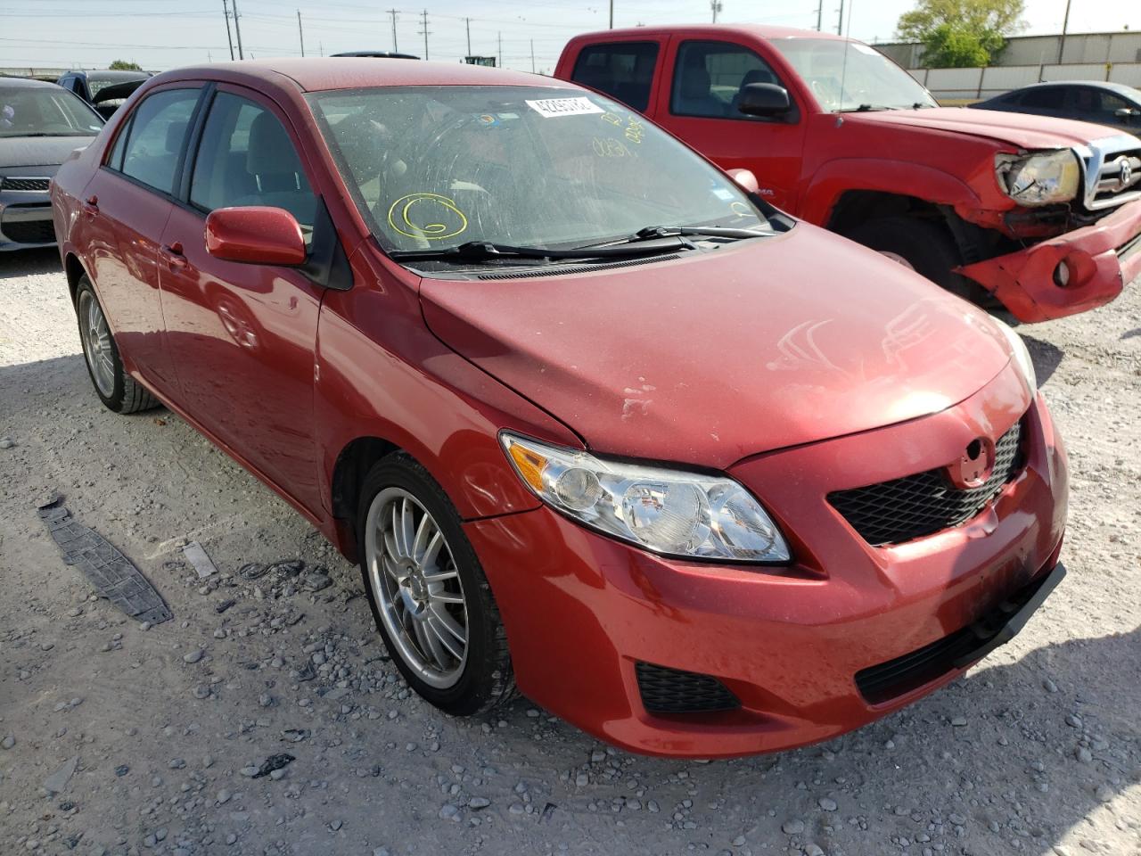 TOYOTA COROLLA BA 2009 with VIN JTDBL40E499042425 - Photo from auction