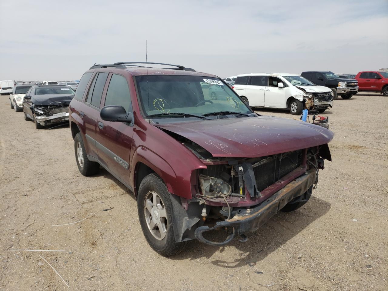 Photo 1 from auction – 2004 CHEVROLET TRAILBLAZE with VIN 1GNDT13S942261818