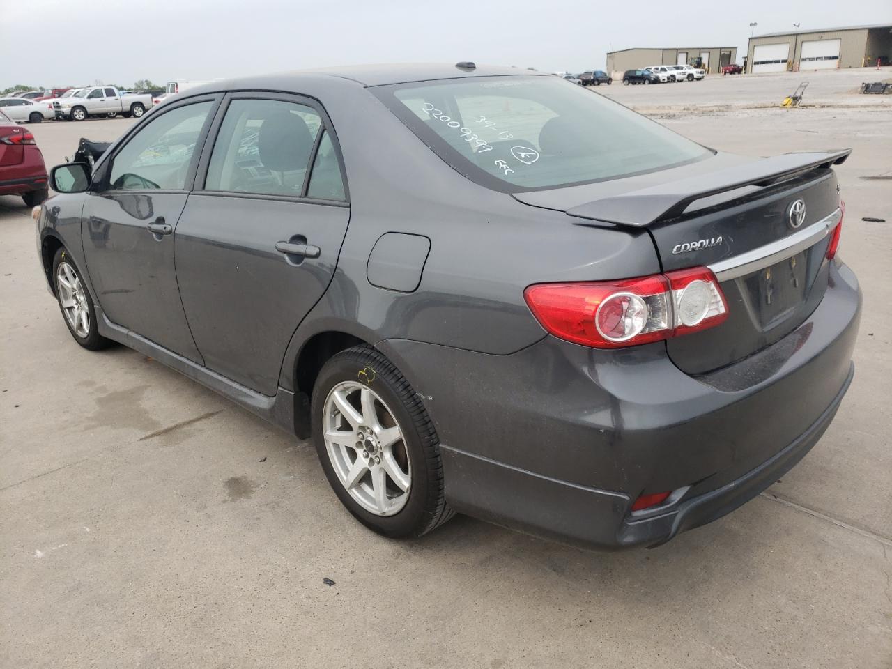 Photo 3 from auction – 2012 TOYOTA COROLLA BA with VIN 2T1BU4EE7CC809191