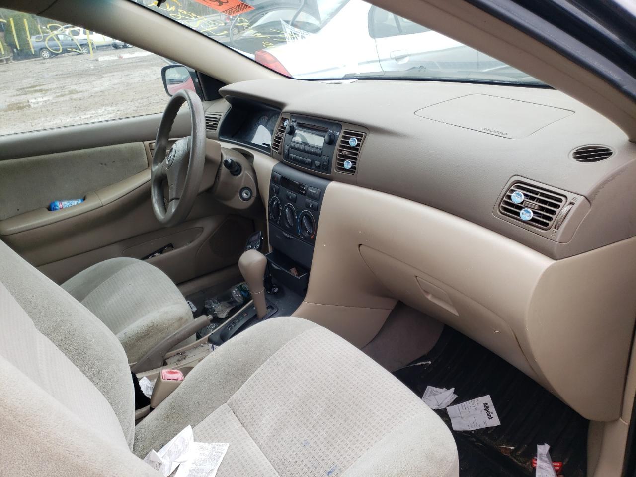 Photo 5 from auction – 2005 TOYOTA COROLLA CE with VIN 2T1BR32E05C470356