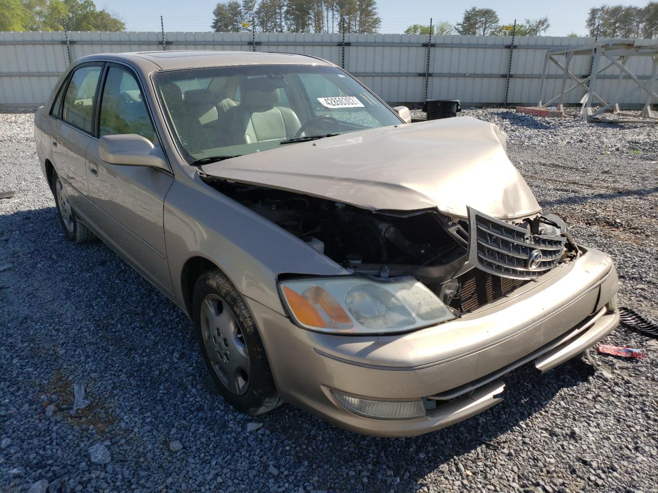 Photo 1 from auction – 2003 TOYOTA AVALON XL with VIN 4T1BF28BX3U267518