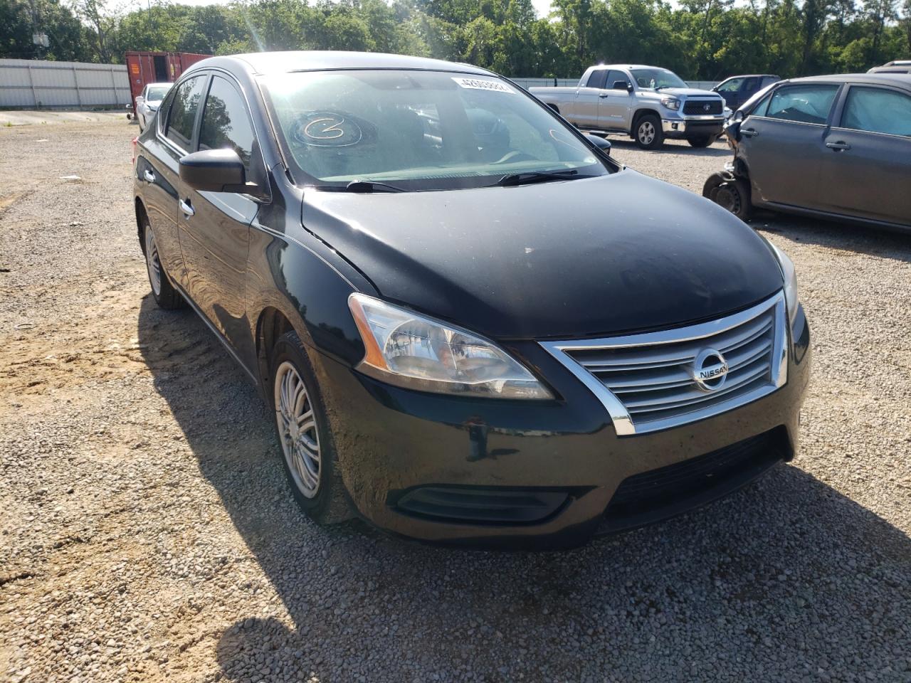 NISSAN SENTRA 2013 with VIN 3N1AB7AP1DL760629 - Photo from auction