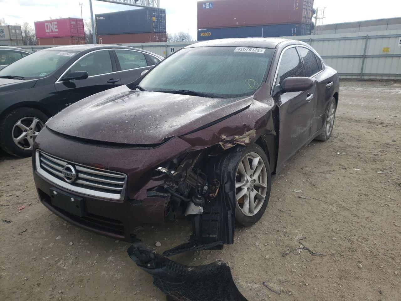 Photo 2 from auction – 2014 NISSAN MAXIMA S with VIN 1N4AA5AP4EC463698