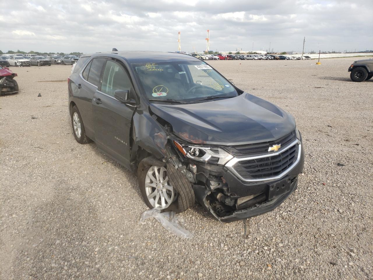 CHEVROLET EQUINOX LT 2018 with VIN 2GNAXJEV0J6205313 - Photo from auction