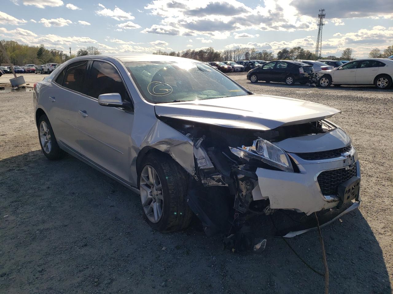 CHEVROLET MALIBU 1LT 2015 with VIN 1G11C5SLXFF319131 - Photo from auction