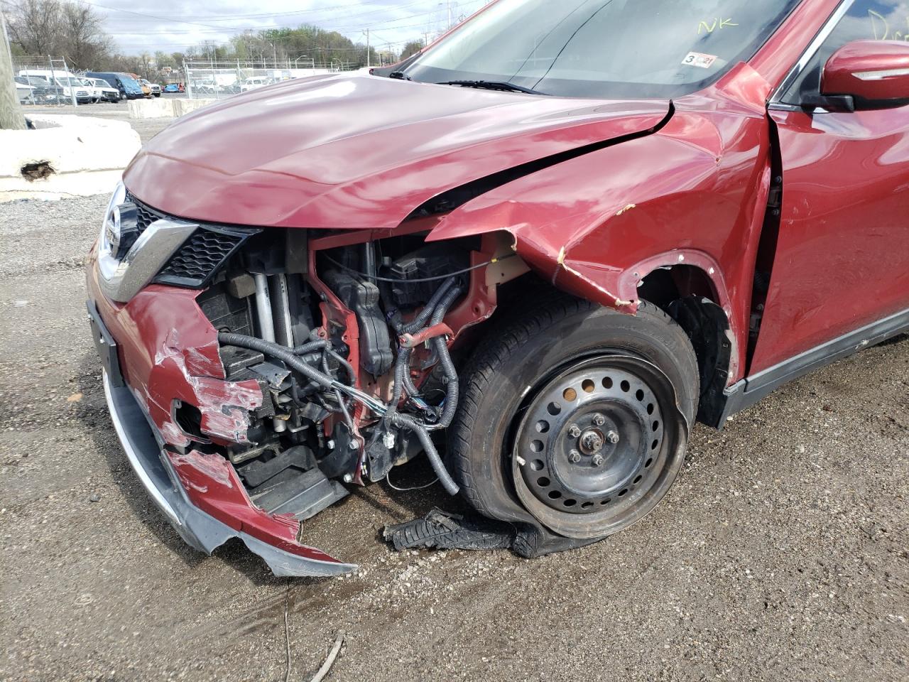 Photo 9 from auction – 2015 NISSAN ROGUE S with VIN 5N1AT2MK9FC800043