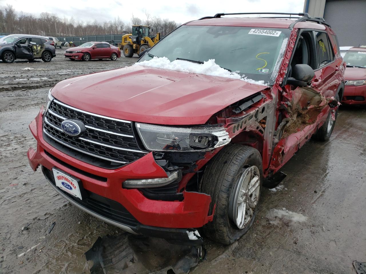 Photo 2 from auction – 2020 FORD EXPLORER X with VIN 1FMSK8DH2LGD12202