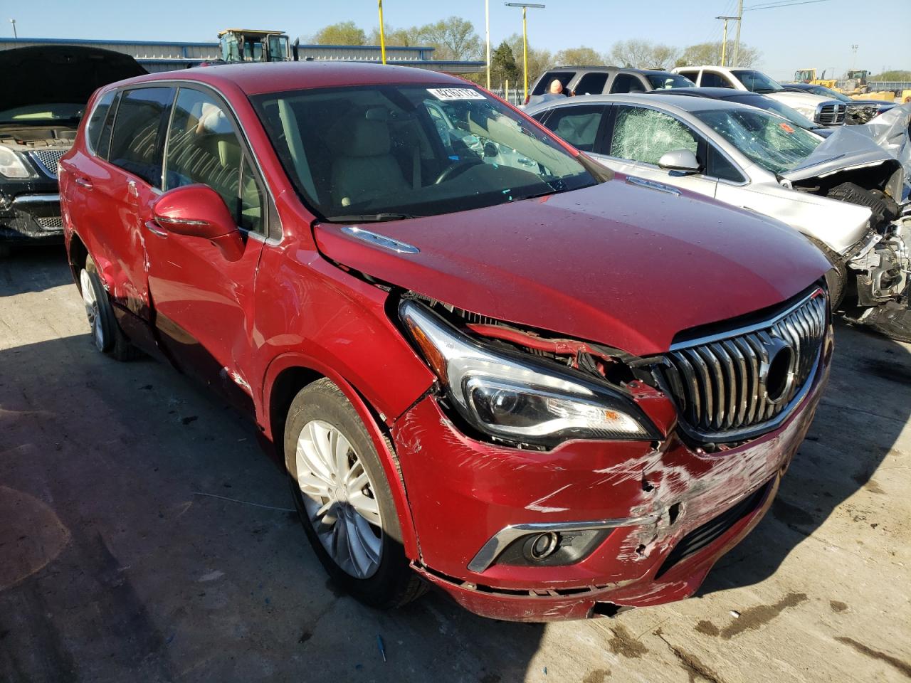 BUICK ENVISION P 2017 with VIN LRBFXASA3HD066403 - Photo from auction