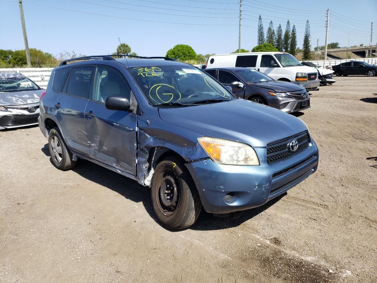 TOYOTA RAV4 2008 with VIN JTMZD33V785079122 - Photo from auction
