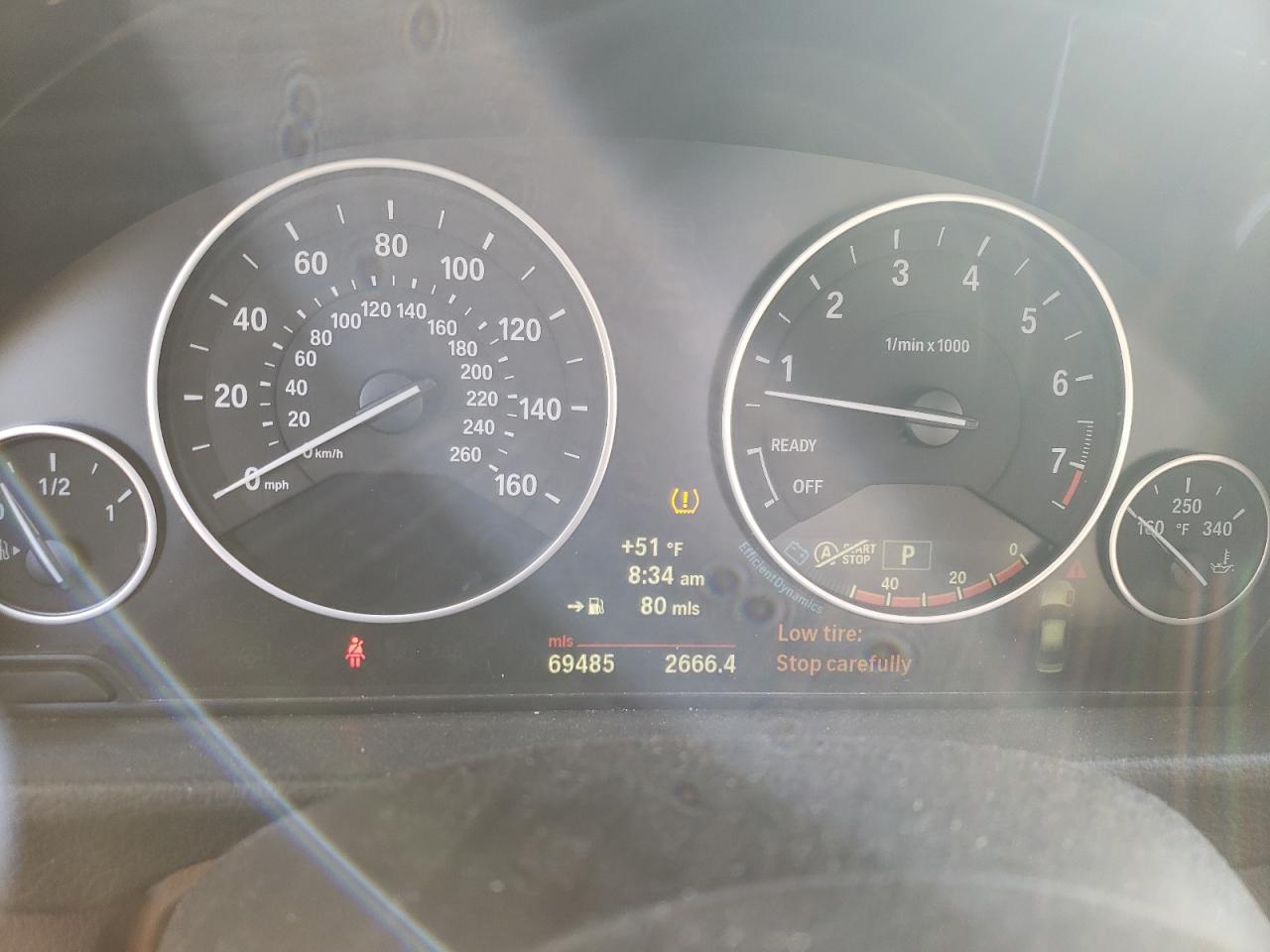 Photo 8 from auction – 2013 BMW 335 I with VIN WBA3A9C53DF476099
