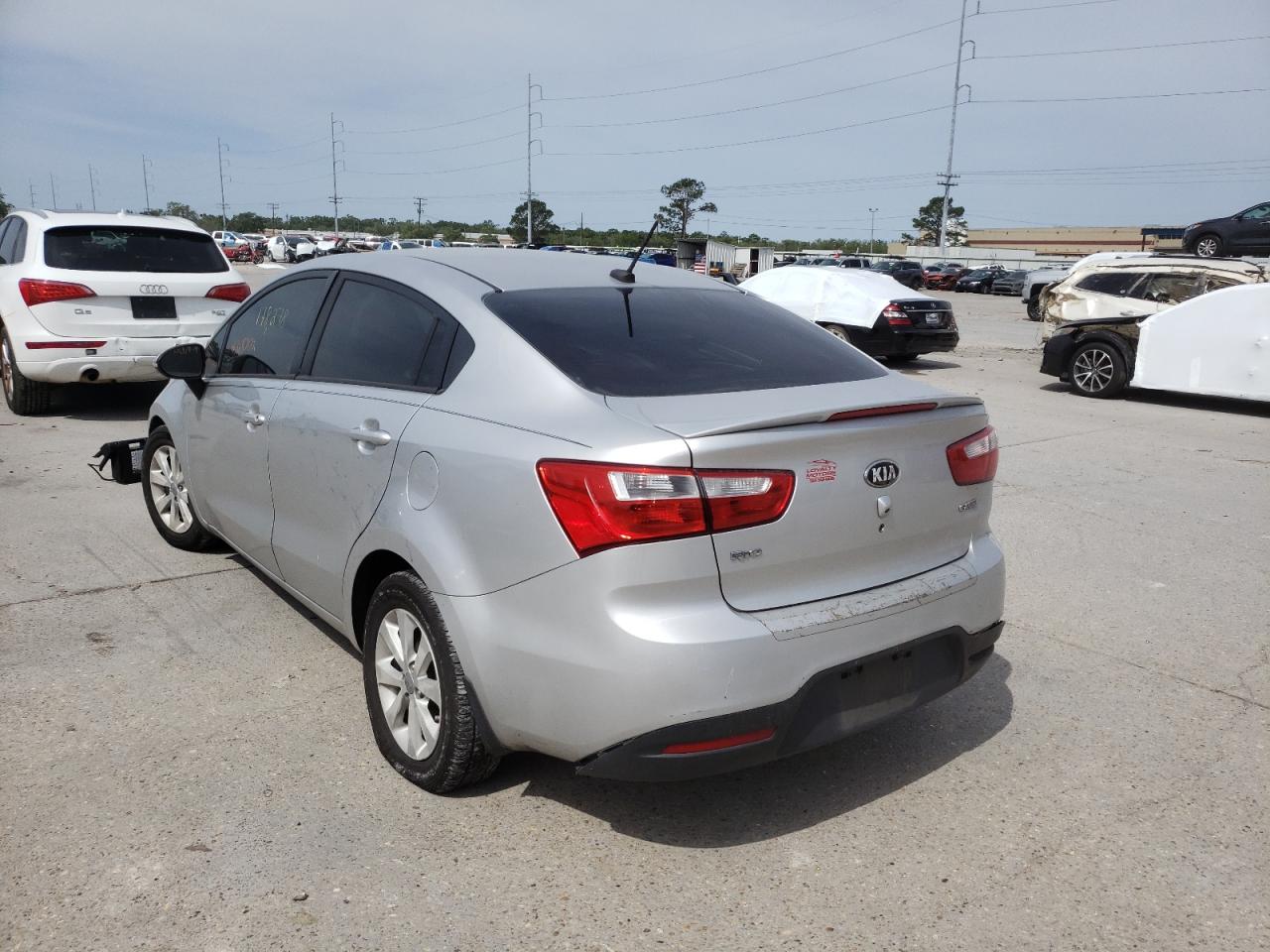 Photo 3 from auction – 2013 KIA RIO EX with VIN KNADN4A37D6175705