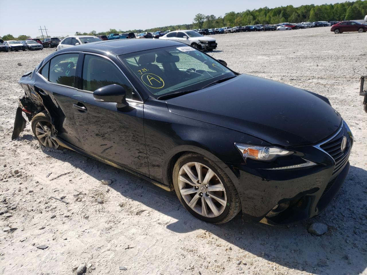 LEXUS IS 250 2015 with VIN JTHBF1D26F5058360 - Photo from auction