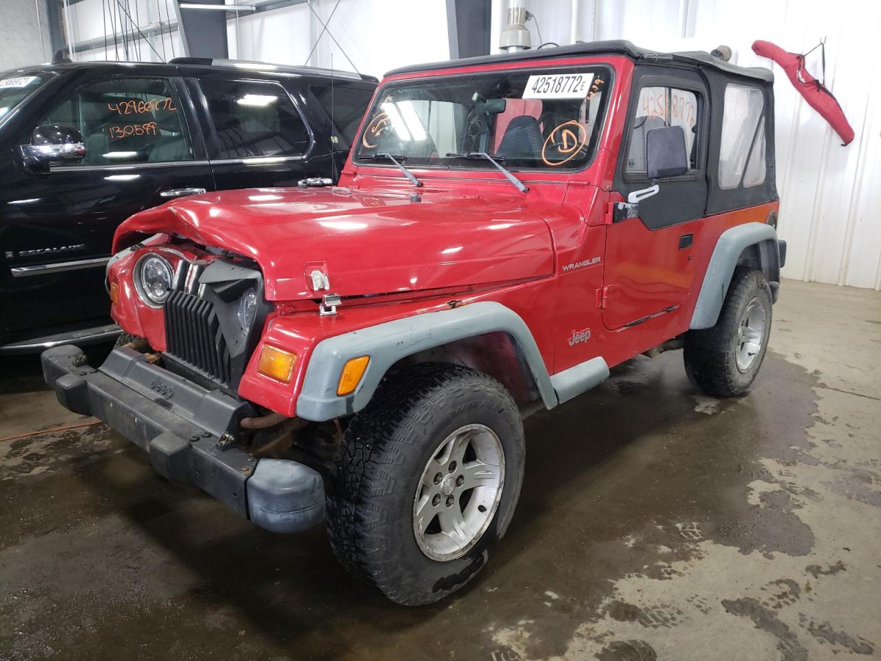 Photo 2 from auction – 1998 JEEP WRANGLER / with VIN 1J4FY29PXWP766259