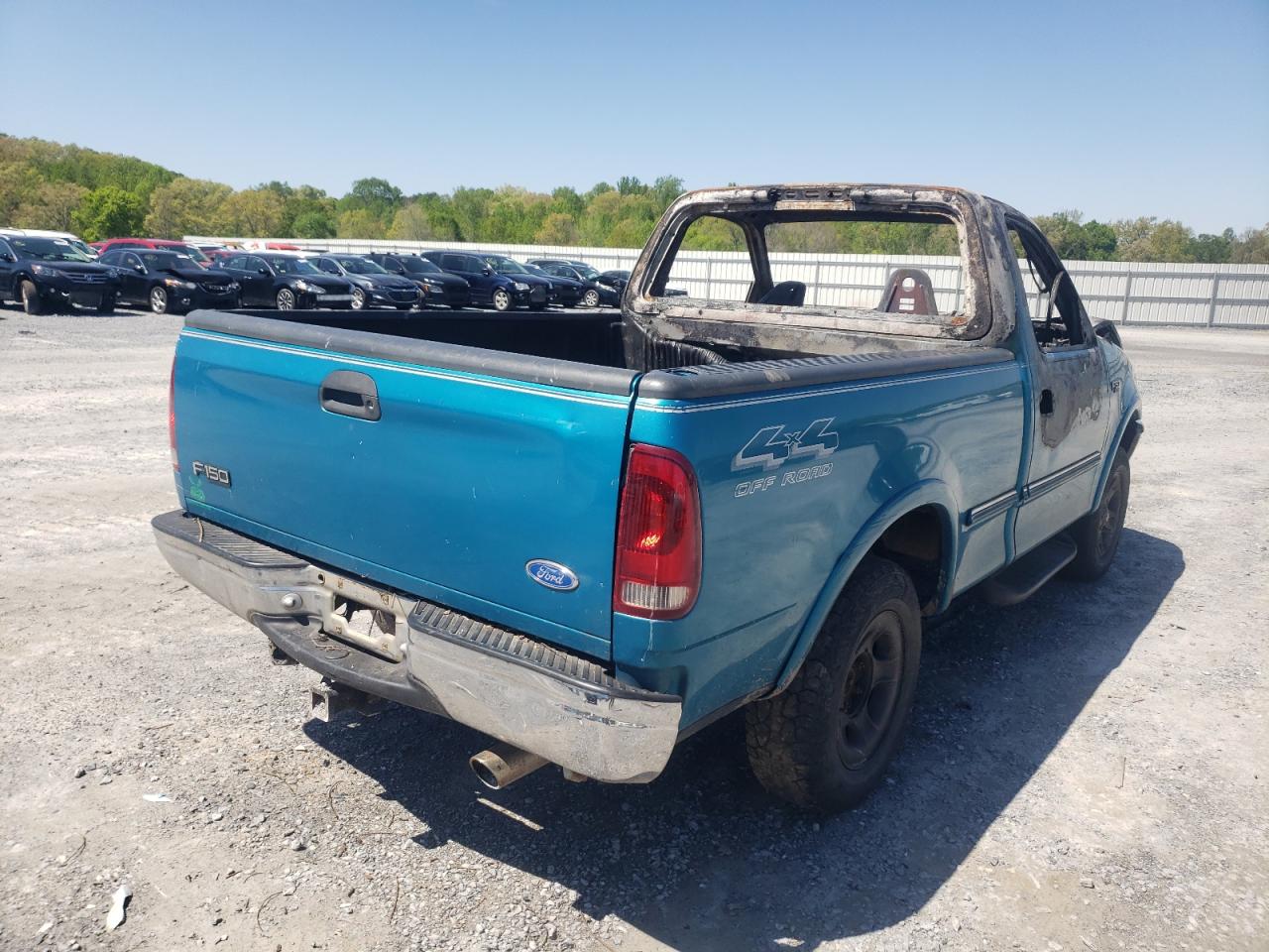 Photo 4 from auction – 1997 FORD F150 with VIN 1FTDF18W9VNC51561