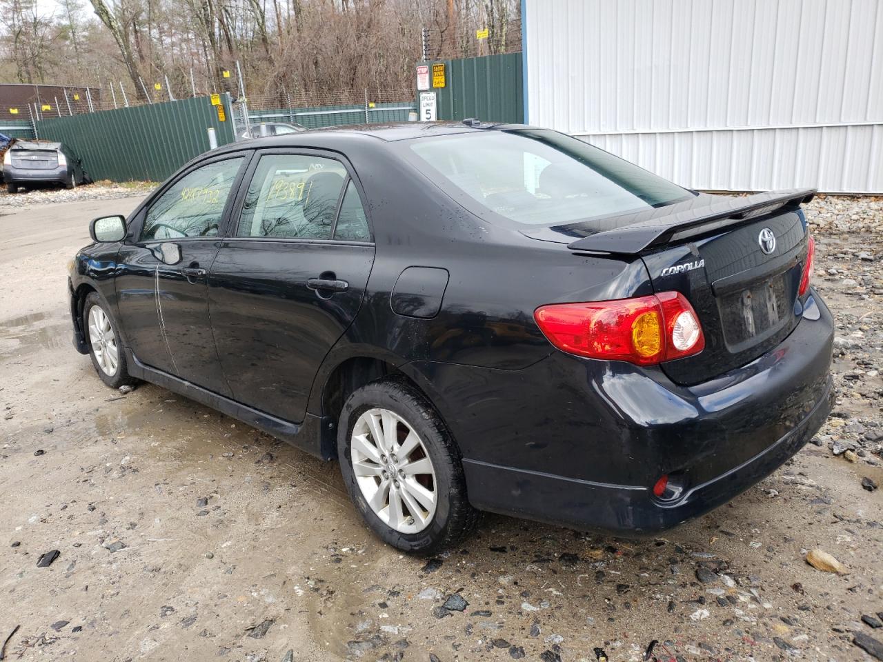 Photo 3 from auction – 2009 TOYOTA COROLLA with VIN 2T1BU40E39C163244