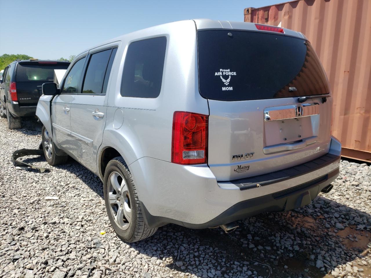 Foto 3 de la subasta – 2013 HONDA PILOT EXL con VIN 5FNYF3H57DB042014