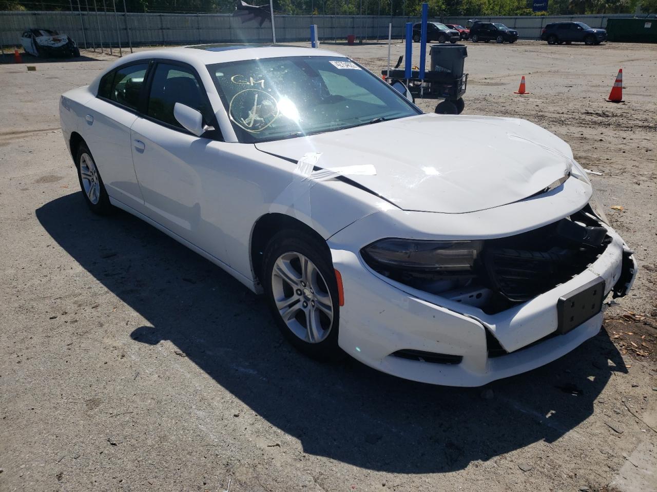 DODGE CHARGER SX 2019 with VIN 2C3CDXBG0KH661051 - Photo from auction