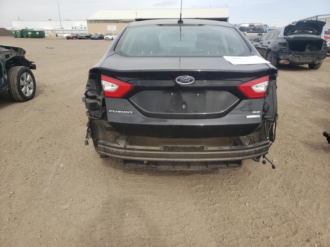 Photo 9 from auction – 2016 FORD FUSION SE with VIN 3FA6P0T92GR383360