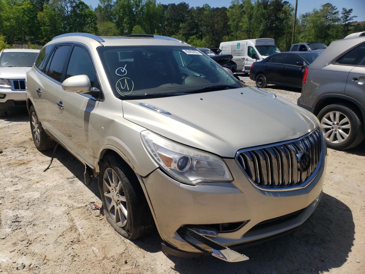 Photo 9 from auction – 2014 BUICK ENCLAVE with VIN 5GAKRBKDXEJ241349