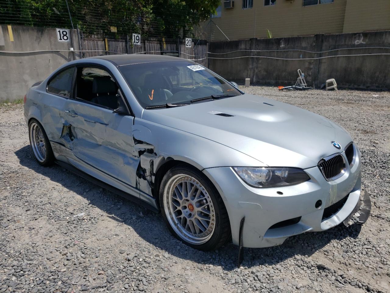 BMW M3 2008 with VIN WBSWD93578PY40301 - Photo from auction