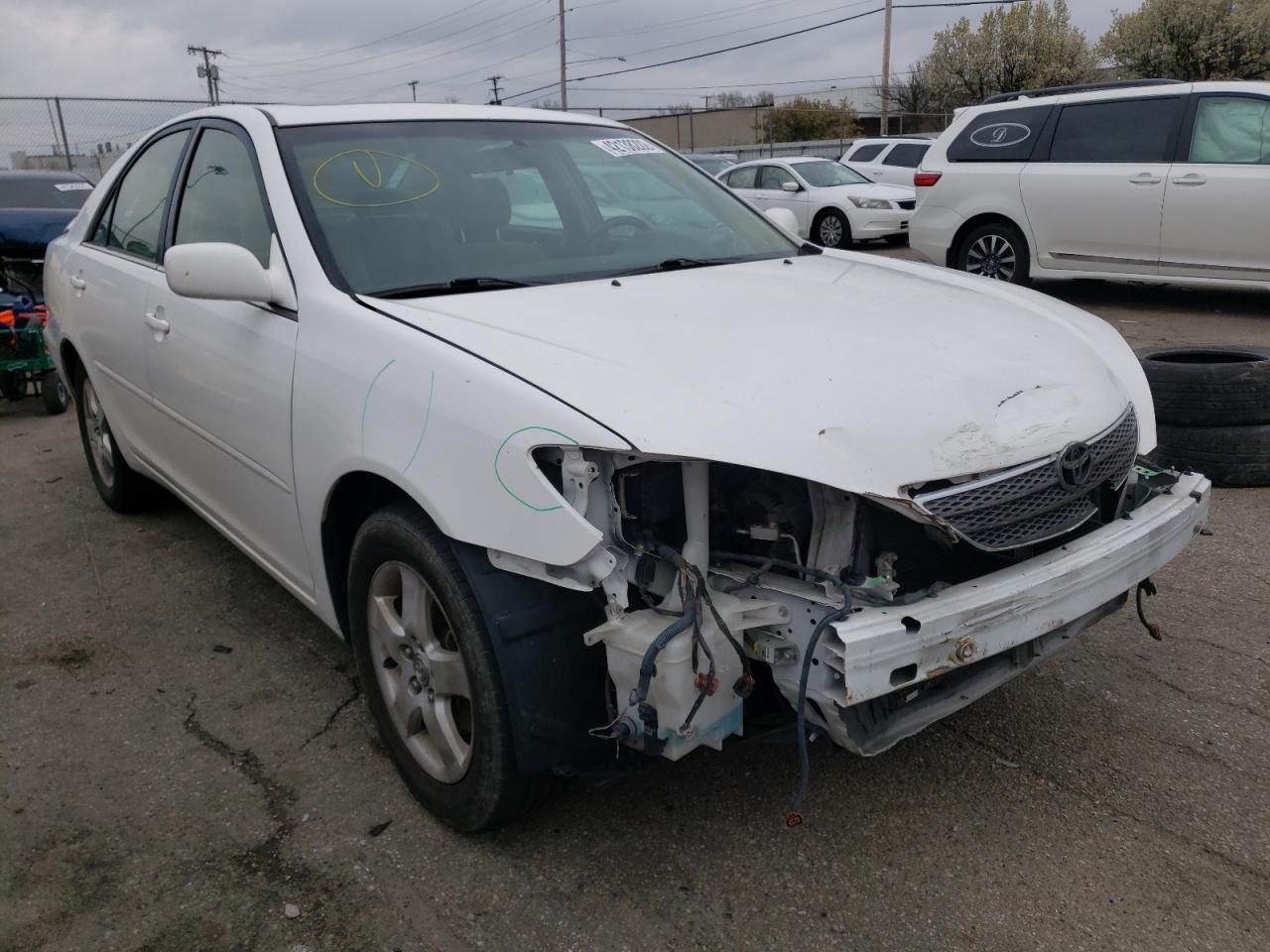 TOYOTA CAMRY LE 2003 with VIN JTDBF32K730098746 - Photo from auction