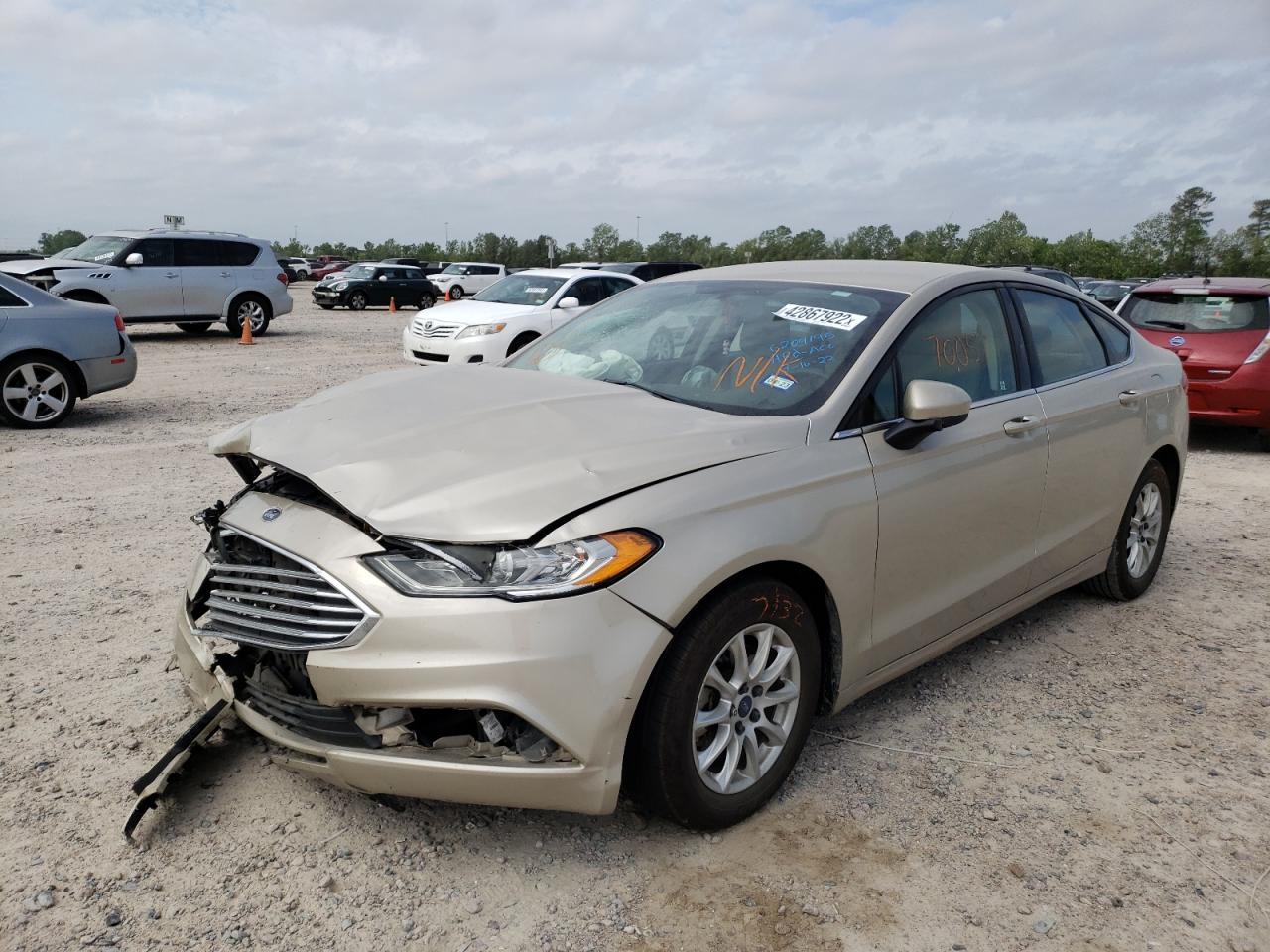 Photo 2 from auction – 2018 FORD FUSION S with VIN 3FA6P0G76JR166703