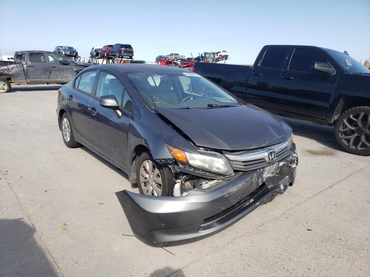 Zdjęcie 1 z aukcji – 2012 HONDA CIVIC LX z VIN 2HGFB2F59CH558174