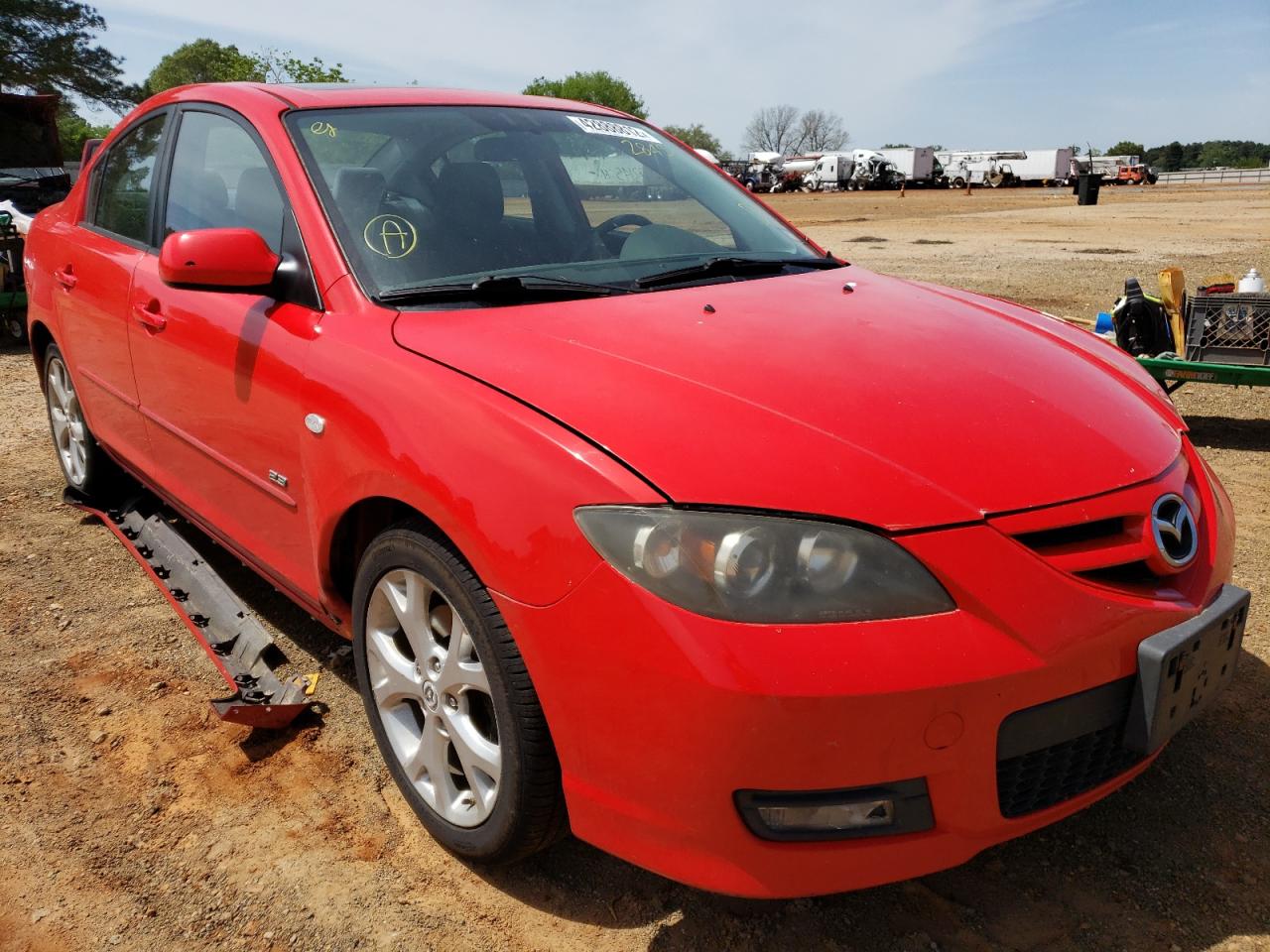 MAZDA 3 S 2007 with VIN JM1BK324071632845 - Photo from auction