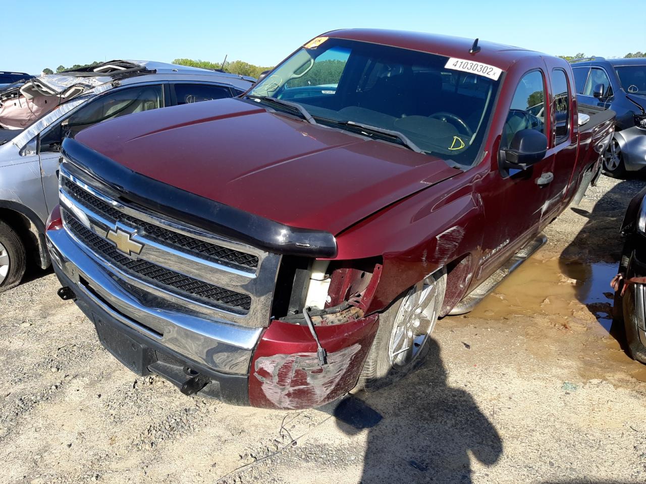 Photo 2 from auction – 2009 CHEVROLET SILVERADO with VIN 1GCEK29J09Z165157