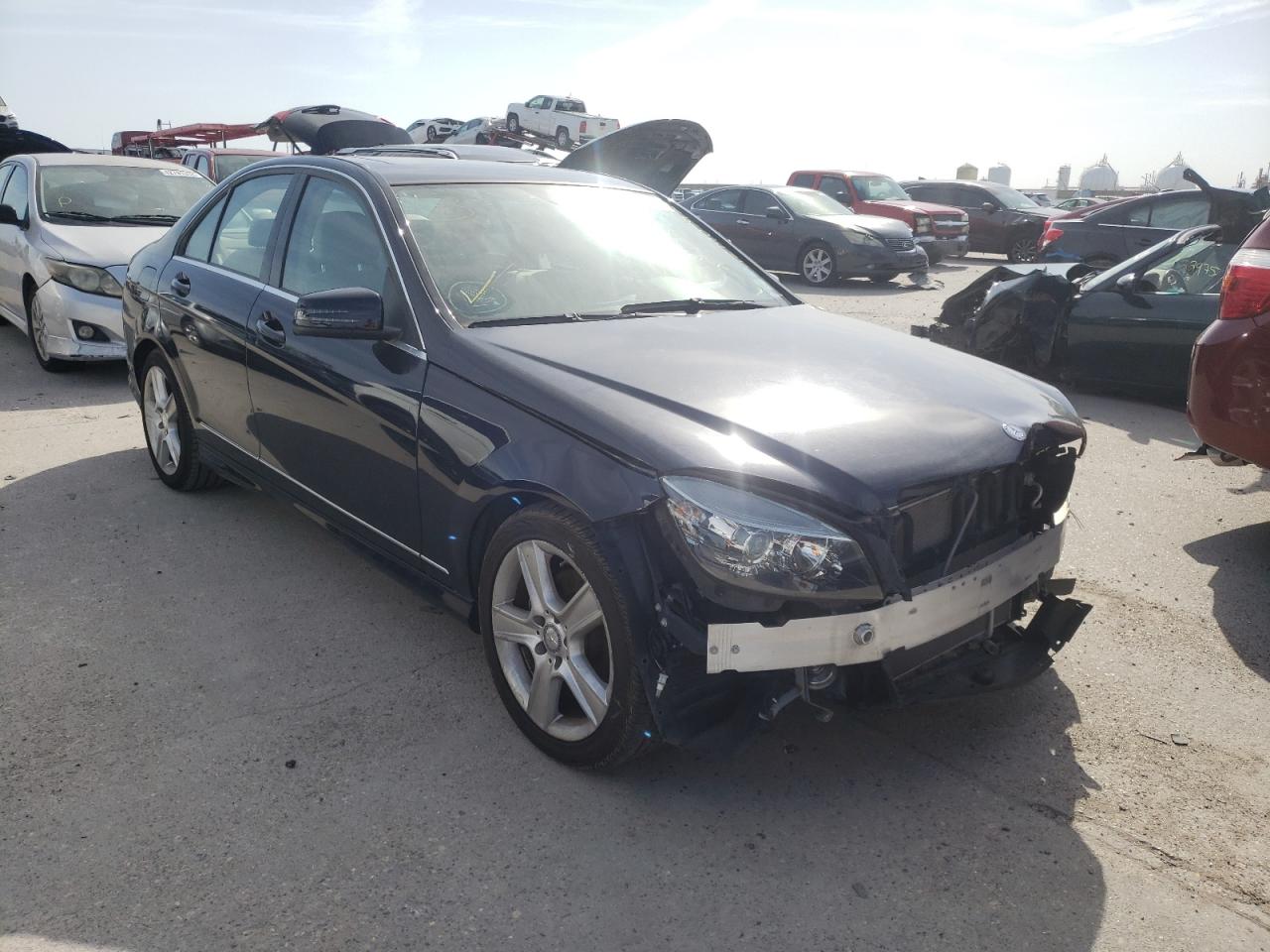 MERCEDES-BENZ C 300 2011 with VIN WDDGF5EB2BR185130 - Photo from auction
