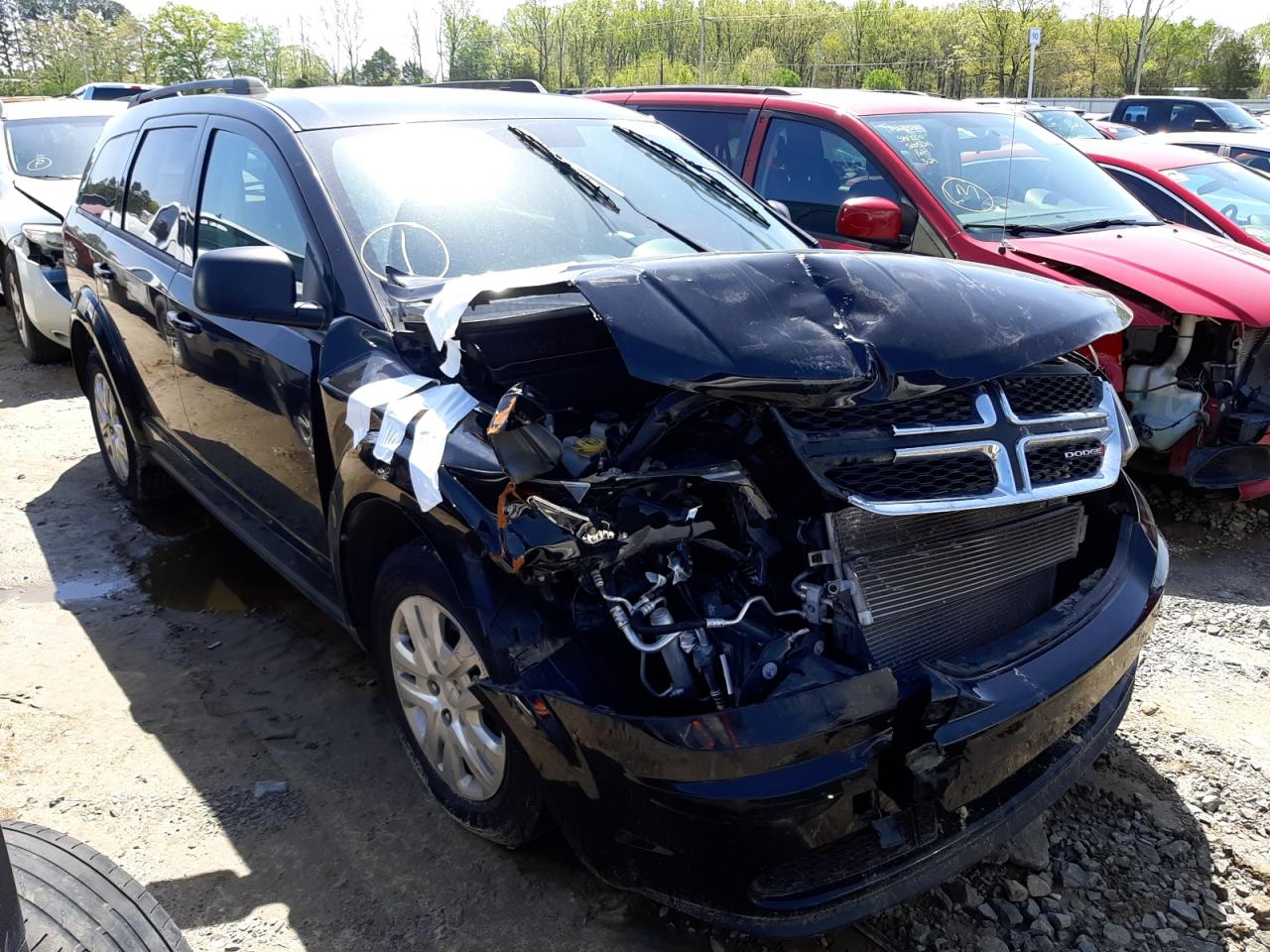 DODGE JOURNEY SE 2016 with VIN 3C4PDCAB6GT211303 - Photo from auction