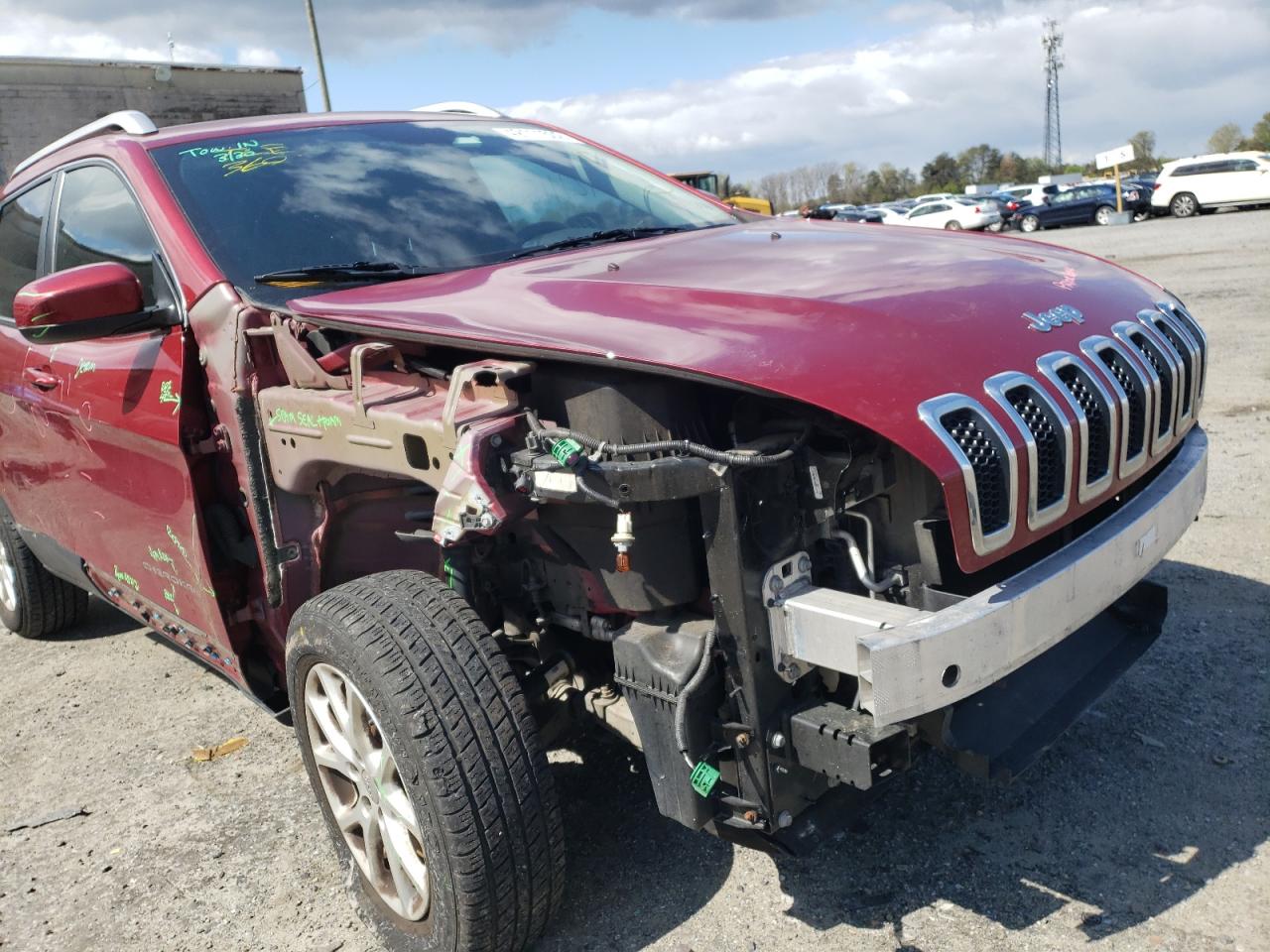 Photo 9 from auction – 2014 JEEP CHEROKEE L with VIN 1C4PJMCB3EW124395