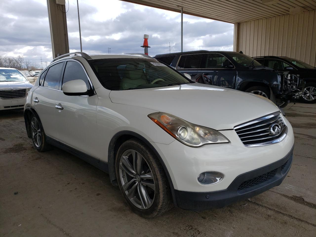 INFINITI EX37 BASE 2013 with VIN JN1BJ0HP2DM430220 - Photo from auction