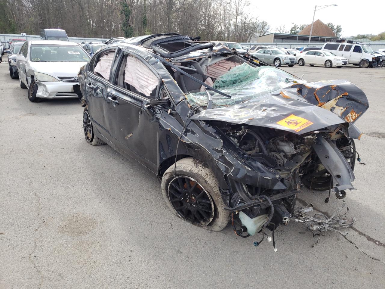 HONDA CIVIC EX 2011 with VIN 2HGFA1F86BH531035 - Photo from auction