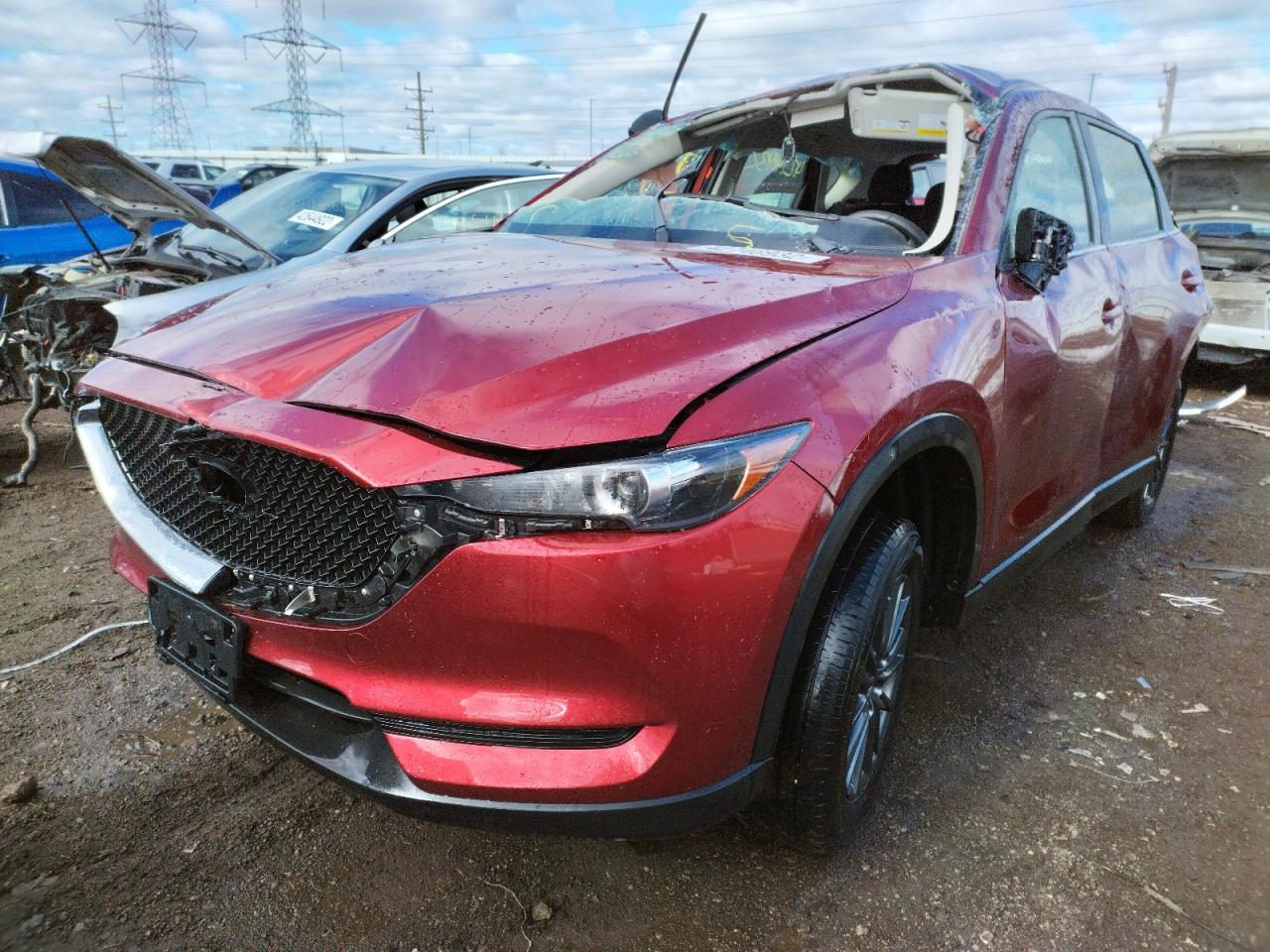 Photo 2 from auction – 2019 MAZDA CX-5 SPORT with VIN JM3KFBBMXK0620867