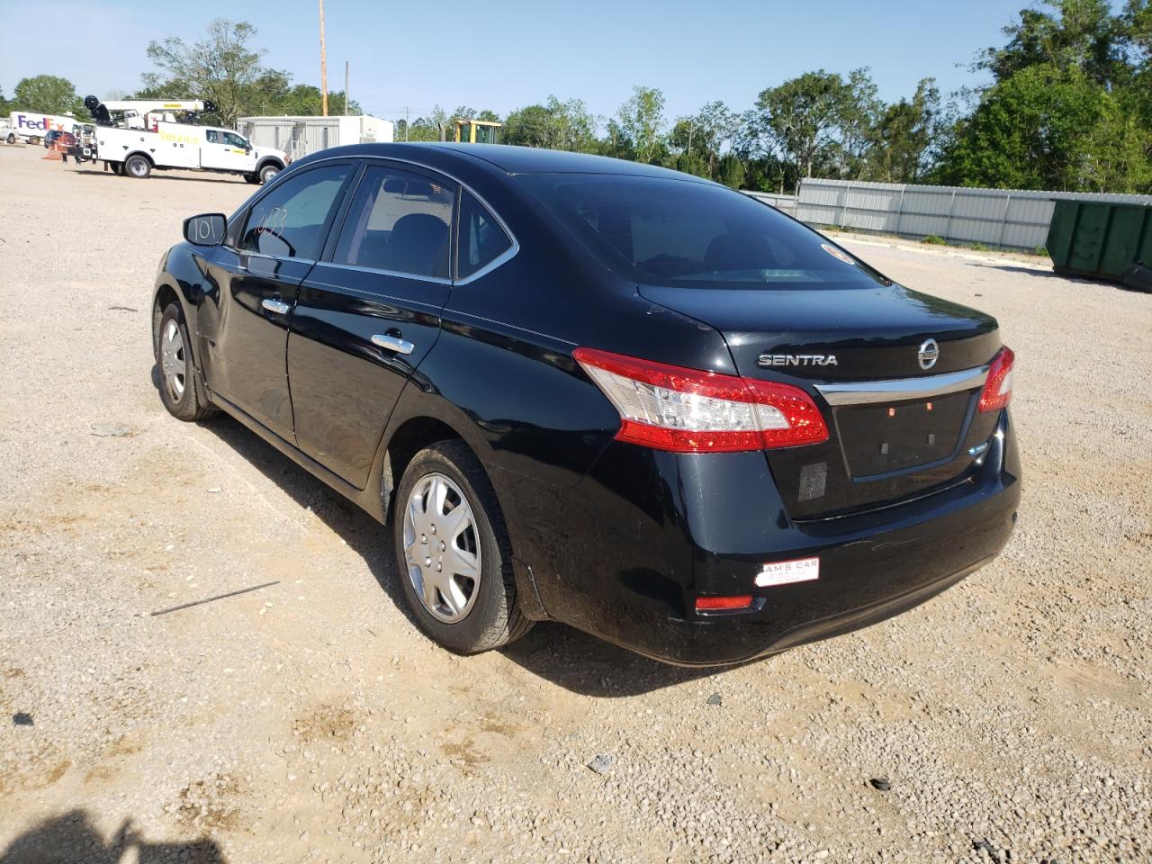 Photo 3 from auction – 2013 NISSAN SENTRA with VIN 3N1AB7AP1DL760629