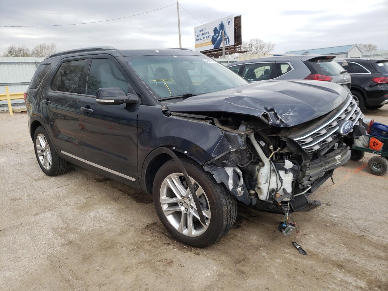 FORD EXPLORER X 2017 con VIN 1FM5K7D80HGB52027 - Foto de la subasta