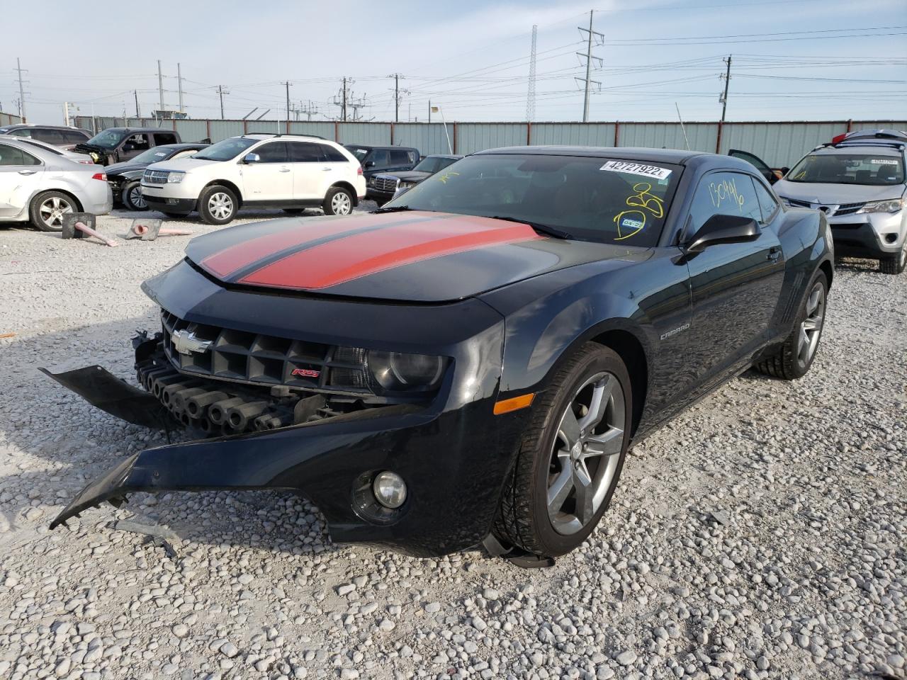 Photo 2 from auction – 2010 CHEVROLET CAMARO LT with VIN 2G1FC1EVXA9155246