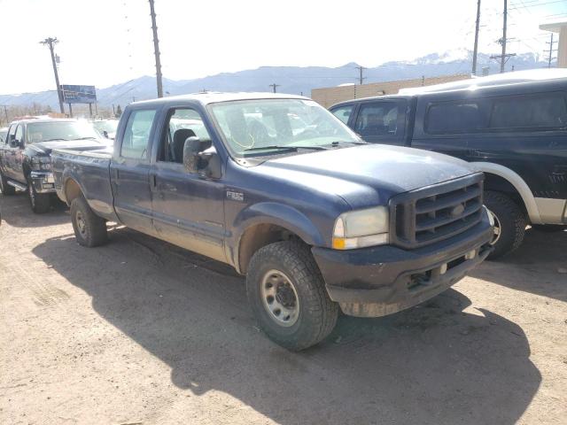 FORD F350 SRW S 2002 with VIN 1FTSW31F92EB31574 - Photo from auction