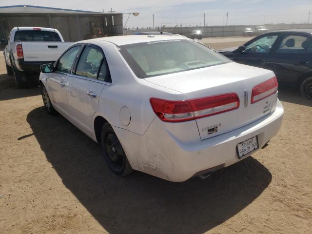Photo 3 from auction – 2011 LINCOLN MKZ HYBRID with VIN 3LNDL2L37BR764209